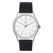 Light wrist watch by SLIM MADE in Sliver and black